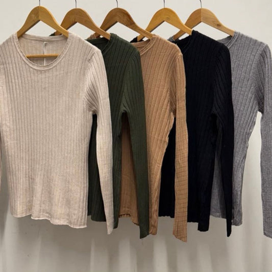 Ashleigh Ribbed Jumper