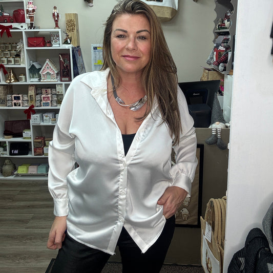 Mavis - Satin Shirt