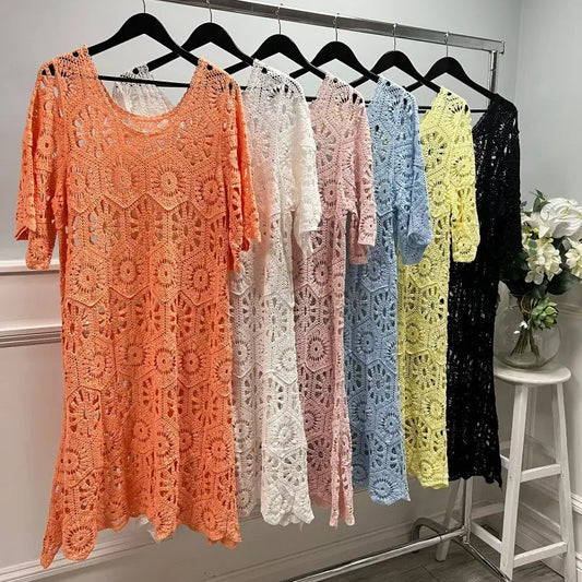 Polly - Crochet Dress